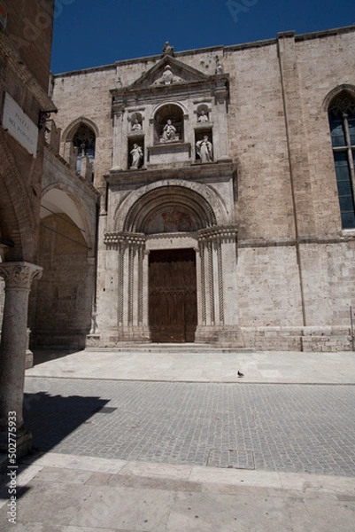 Fototapeta Ascoli Piceno, Piazza del Popolo