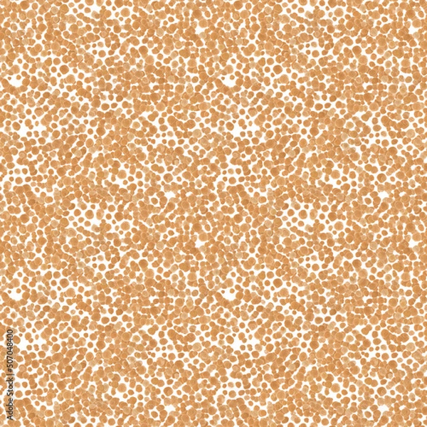 Obraz Seamless pattern of yellow dots.