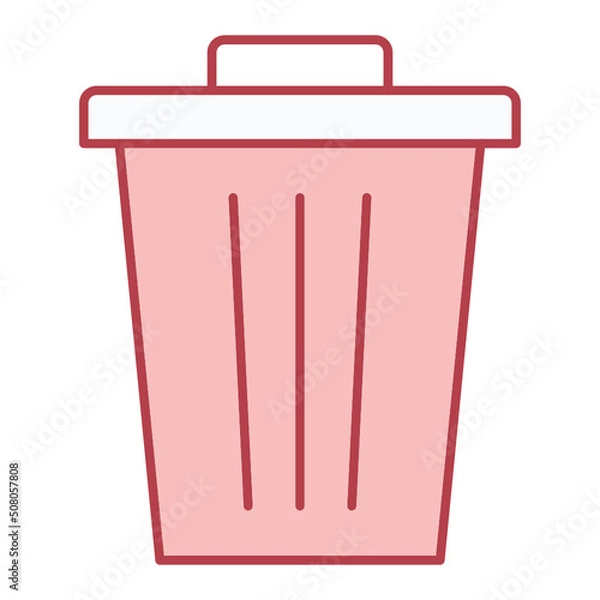 Fototapeta Trash Icon Design