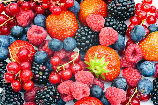 Fototapeta Assortment of berries