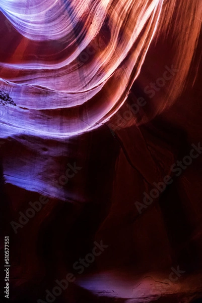 Fototapeta Colorful Antelope Canyon in Arizona