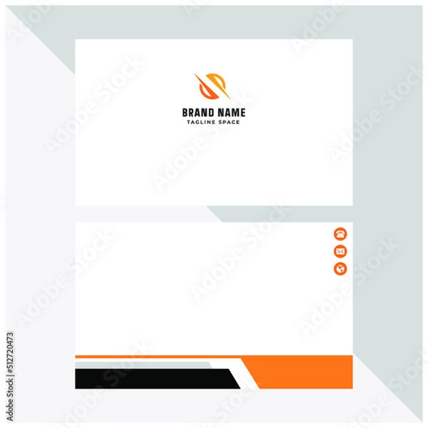 Fototapeta professional design business card Vector