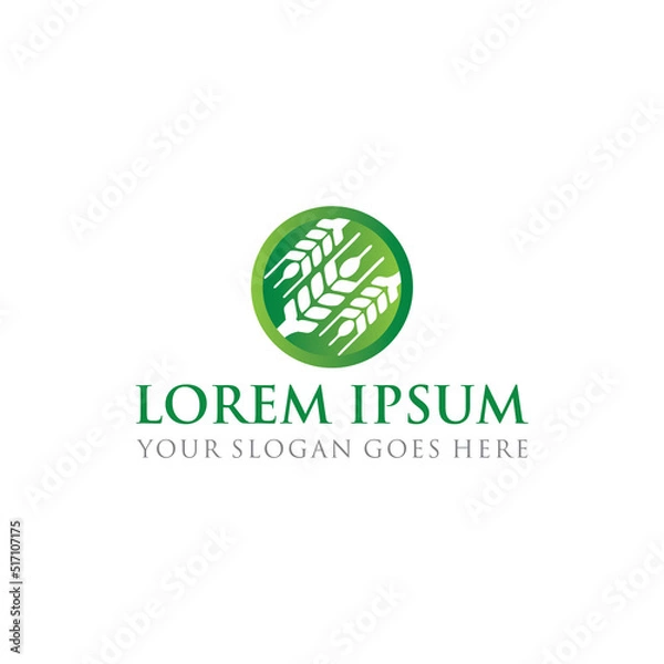 Fototapeta nature logo , environment logo vector