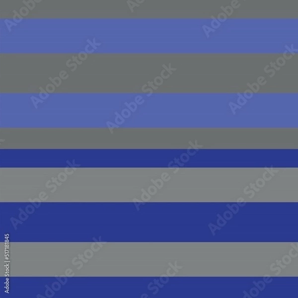 Fototapeta Blue Double Striped seamless pattern design