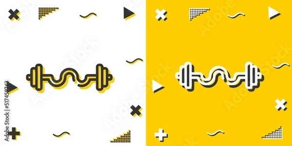 Fototapeta bars line icon. Simple outline style.bars linear sign. Vector illustration isolated on white background. Editable stroke EPS 10