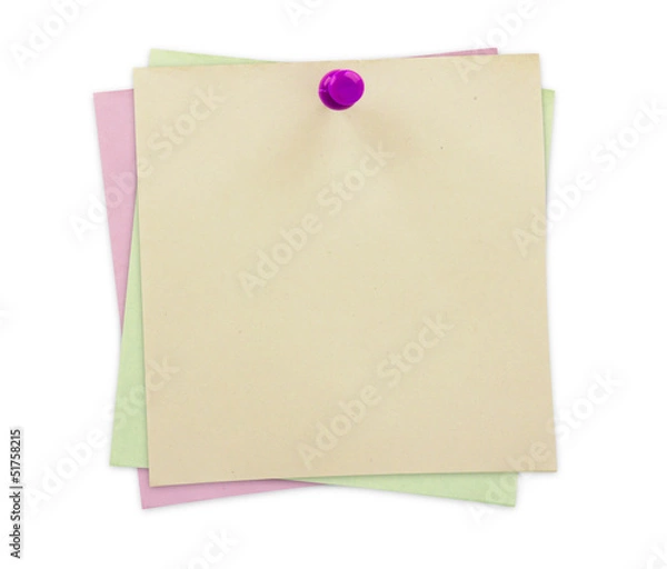 Fototapeta Sticky Note