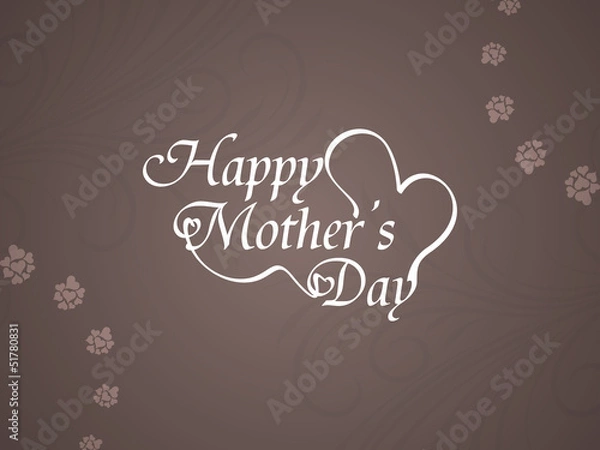 Fototapeta elegant beautiful background for mother's day.