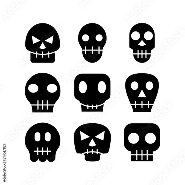 Fototapeta spooky icon or logo isolated sign symbol vector illustration - high quality black style vector icons
