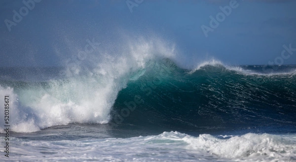 Fototapeta Wave breaking, Orkney, Scotland