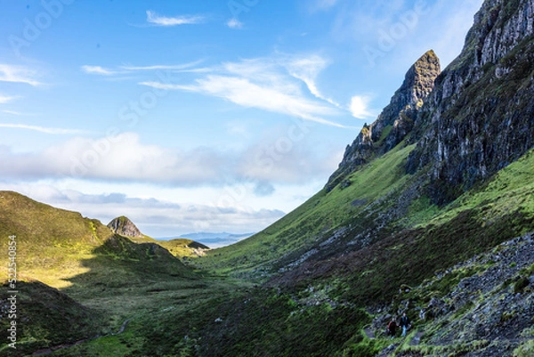 Fototapeta Quiraing, Skye, Scotland