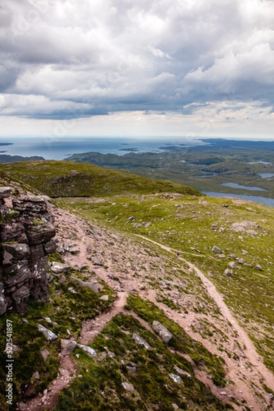 Obraz Stac Pollaidh, Scotland