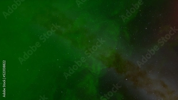 Fototapeta Space nebula, for use with projects on science, research, and education. Illustration
