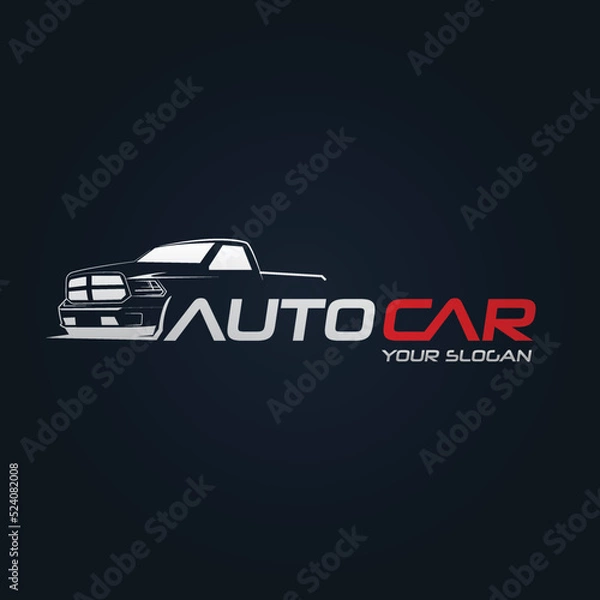 Fototapeta Car Garage Premium Concept Logo Design