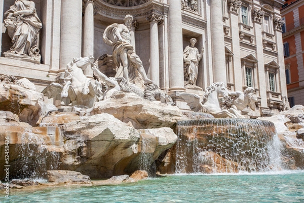 Fototapeta Fontana di Trevi_Roma