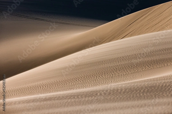 Fototapeta ripples in the sand