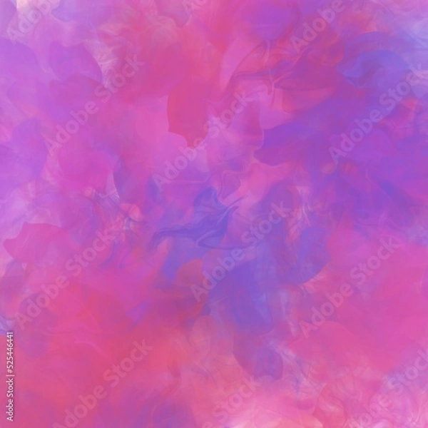 Fototapeta Pink and purple watercolor background