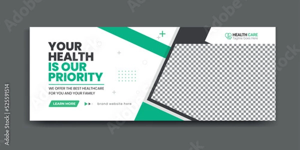 Fototapeta Healthcare Facebook Cover	