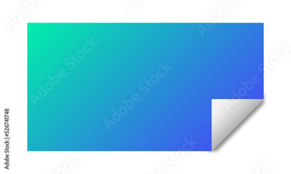 Fototapeta gradient rectangle sticker background
