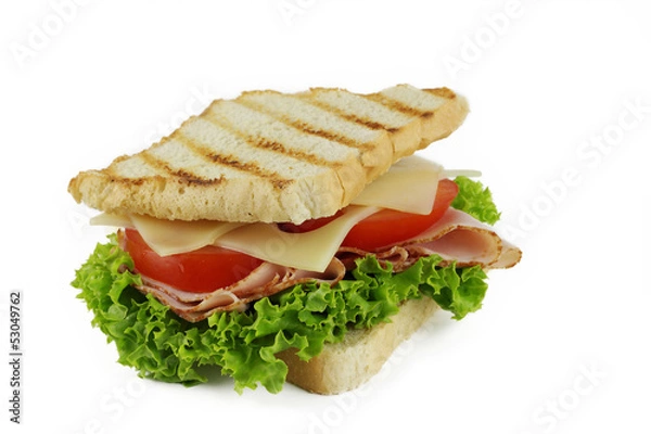 Fototapeta schinken-sandwich