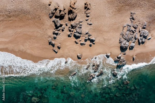 Fototapeta PRAIA VISTA DE CIMA