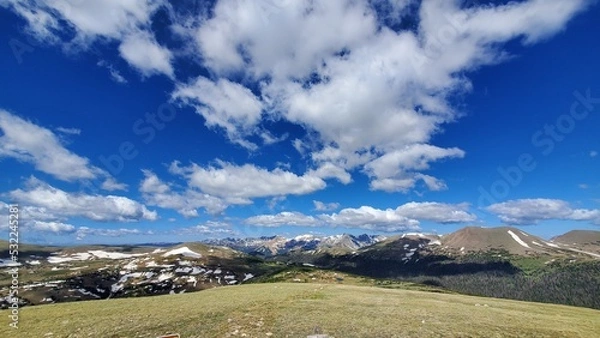 Fototapeta View of mountains, Rocky Mountain National Park, Colorado