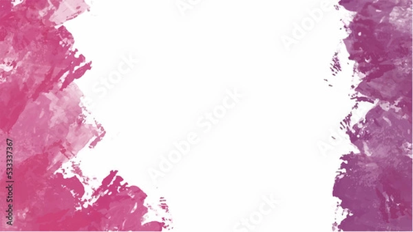 Fototapeta Pink watercolor background for textures backgrounds and web banners design