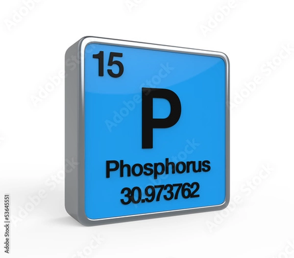 Fototapeta Phosphorus Element Periodic Table