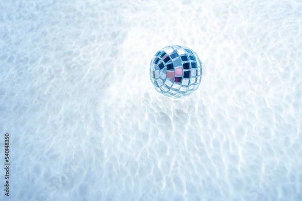 Obraz disco ball on white surface