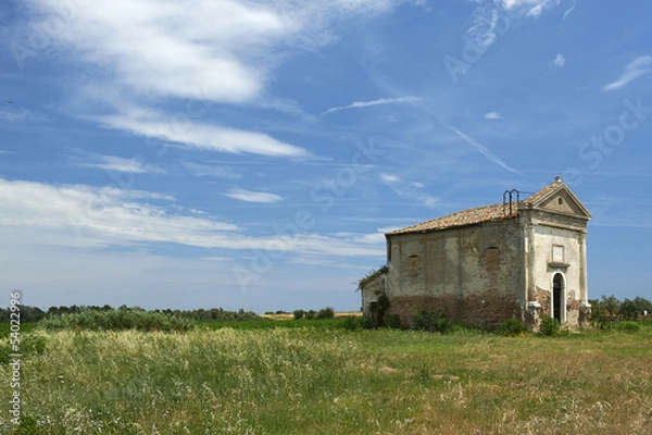 Fototapeta chiesa moceniga