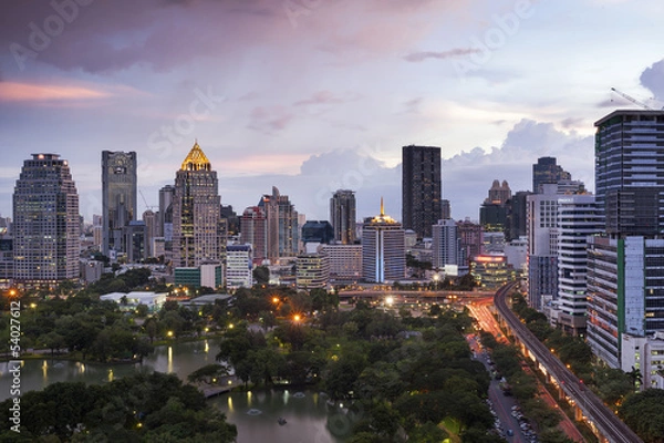 Fototapeta Lumpinee park