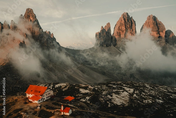 Fototapeta Dolomites, beautiful Italy