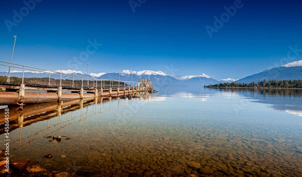 Fototapeta Te Anau Downs, New Zealand