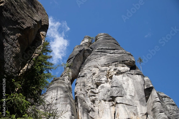 Fototapeta Rock formation against the sky