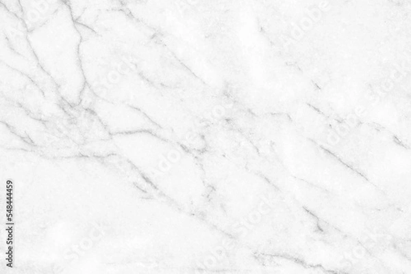 Fototapeta natural White marble texture for skin tiles wallpaper luxurious background. Stone wall design. picture high resolution. pattern can used backdrop luxury.