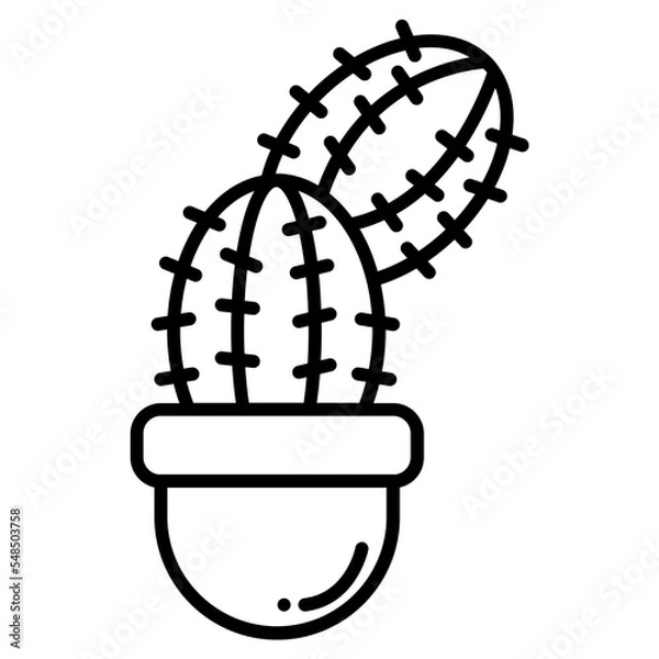 Fototapeta cactus icon