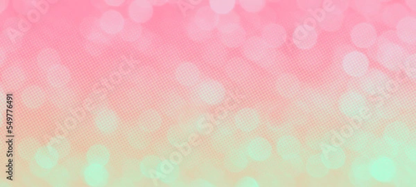 Fototapeta Abstract defocused bokeh lights background for holiday, party, celebration and for your creative design works