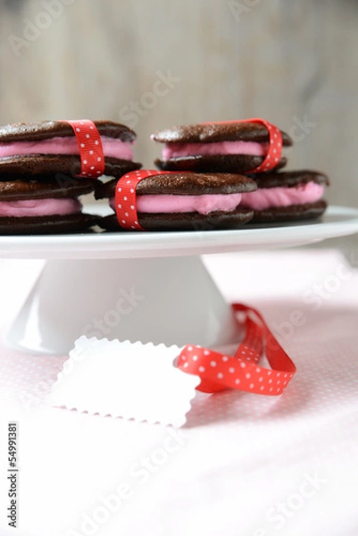 Fototapeta Fruchtige Whoopie Pies