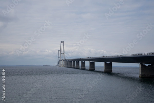 Fototapeta the oresund bridge between denmark and sweden