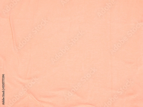 Fototapeta pink ocher salmon abstract cotton horizontal fabric canvas background