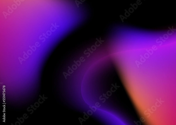 Obraz Holographic gradient technology colorful abstract design background