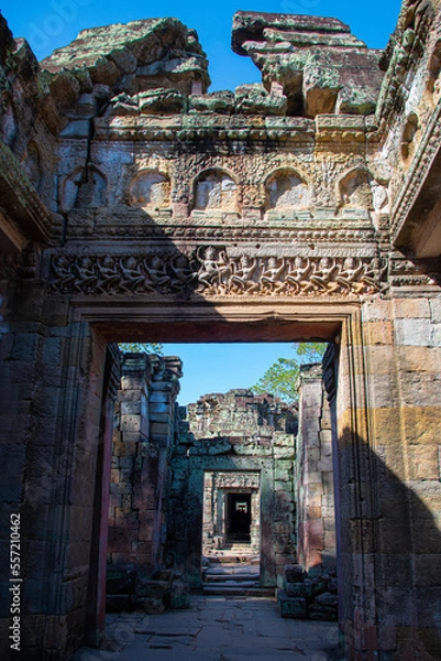 Obraz Preah Khan temple in Angkor Thom, Cambodia