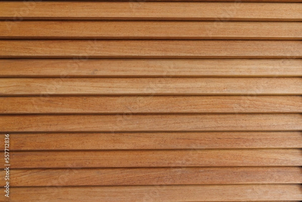 Fototapeta hard wooden louver of window or door background and texture.