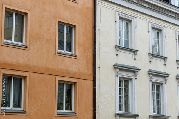 Fototapeta facade of an house