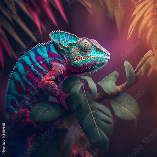 Fototapeta Panther Chameleon