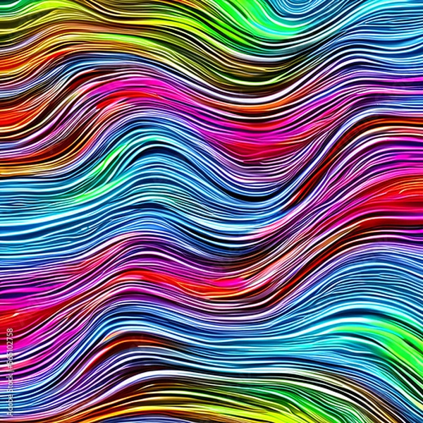 Fototapeta Backgrounds Neon 2023 "Generative AI"