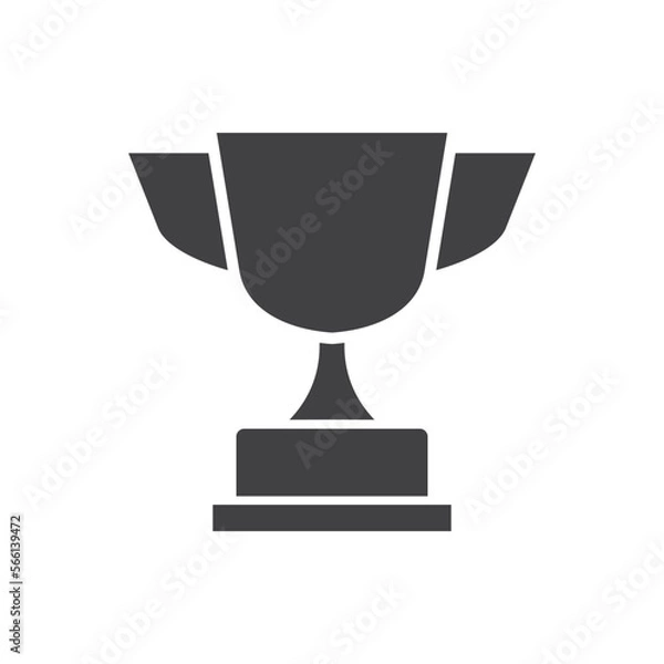 Fototapeta trophy icon vector. trophy icon vector illustration