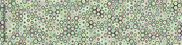 Fototapeta  Hexagonal Maze pattern abstract illustration