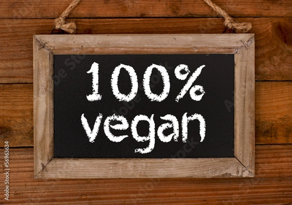 Fototapeta 100% vegan