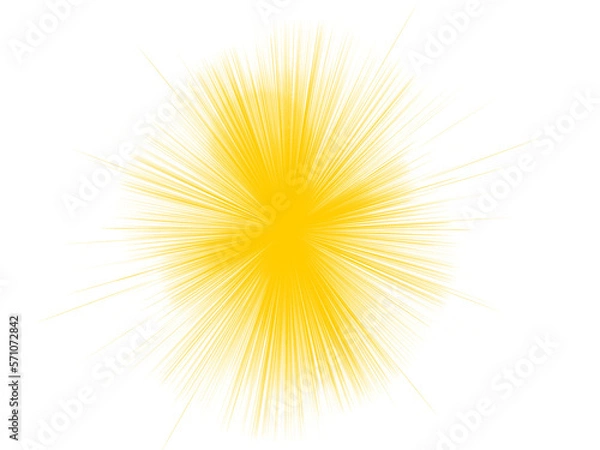 Fototapeta Overlays, overlay, light transition, effects sunlight, lens flare, light leaks. High-quality stock PNG image of sun rays light overlays yellow flare glow isolated on transparent background for design