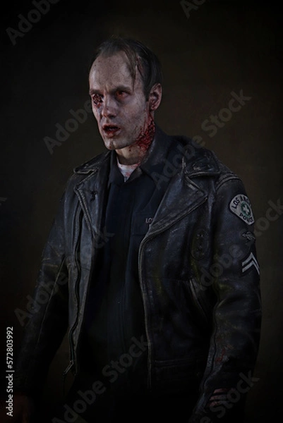 Fototapeta Zombie Cop 